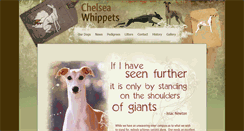 Desktop Screenshot of chelseawhippets.com